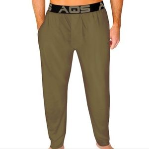 AQS Lounge Pants Olive Green